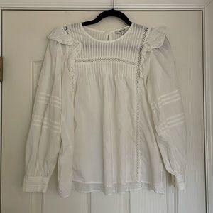 Madewell Ruffle Blouse